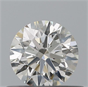 Diamante Natural 0.44 quilates, Redondo , Color H, claridad IF y certificado IGI