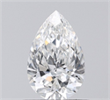 Natural Diamond 0.52 Carats, Pear with  Cut, F Color, VS1 Clarity and Certified by GIA
