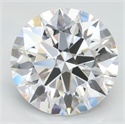 Del inventario de diamantes de laboratorio, 2.91 quilates, Redondo , Color D, claridad VVS1 y certificado IGI