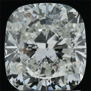 Picture of Natural Diamond 1.70 Carats, Cushion with  Cut, G Color, SI2 Clarity and Certified by GIA