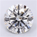 Lab Grown Diamond 5.71 Carats, Round with Ideal Cut, F Color, VVS2 Clarity and Certified by IGI