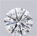 Del inventario de diamantes de laboratorio, 3.07 quilates, Redondo , Color D, claridad IF y certificado IGI