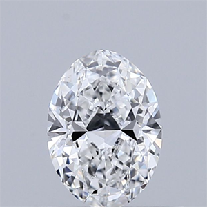 Picture of Natural Diamond 0.42 Carats, Oval with  Cut, E Color, VS1 Clarity and Certified by GIA