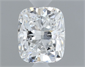 Natural Diamond 0.41 Carats, Cushion with  Cut, E Color, SI1 Clarity and Certified by GIA