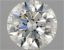 Diamante Natural 1.13 quilates, Redondo , Color J, claridad VS1 y certificado GIA