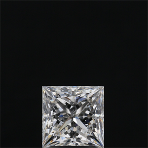 Picture of Natural Diamond 2.14 Carats, Princess with  Cut, F Color, VVS2 Clarity and Certified by GIA