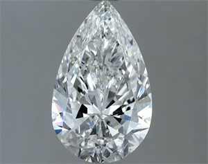 Picture of Natural Diamond 1.21 Carats, Pear with  Cut, F Color, SI2 Clarity and Certified by GIA