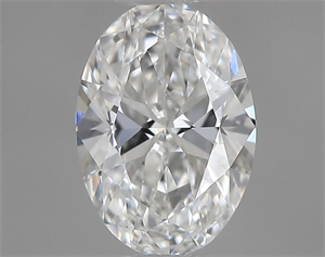 Picture of Natural Diamond 0.40 Carats, Oval with  Cut, F Color, VS1 Clarity and Certified by GIA
