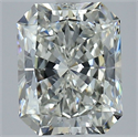 Natural Diamond 4.01 Carats, Radiant with  Cut, J Color, SI1 Clarity and Certified by GIA