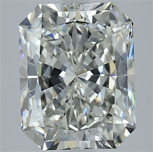 Picture of Natural Diamond 4.01 Carats, Radiant with  Cut, J Color, SI1 Clarity and Certified by GIA
