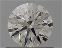 Diamante Natural 0.61 quilates, Redondo , Color I, claridad IF y certificado IGI