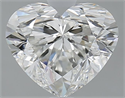 Natural Diamond 2.02 Carats, Heart with  Cut, H Color, VVS1 Clarity and Certified by GIA