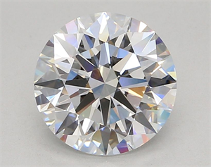 Picture of Lab Grown Diamond 3.05 Carats, Round with Ideal Cut, D Color, VVS1 Clarity and Certified by IGI