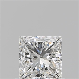 Foto Diamante Natural 0.70 quilates, Princesa , Color G, claridad SI1 y certificado GIA de