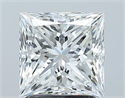 Diamante Natural 2.03 quilates, Princesa , Color F, claridad SI1 y certificado GIA