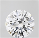 Del inventario de diamantes de laboratorio, 1.56 quilates, Redondo , Color E, claridad VVS2 y certificado IGI