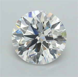 Picture of Lab Grown Diamond 2.05 Carats, Round with Ideal Cut, G Color, VVS1 Clarity and Certified by IGI