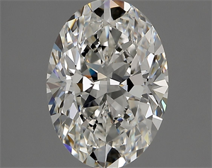 Foto Diamante Natural 2.06 quilates, Ovalado , Color H, claridad VVS1 y certificado GIA de