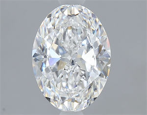 Picture of Natural Diamond 1.41 Carats, Oval with  Cut, D Color, VS2 Clarity and Certified by GIA