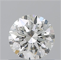 Natural Diamond 0.70 Carats, Round with Excellent Cut, I Color, VS2 Clarity and Certified by GIA