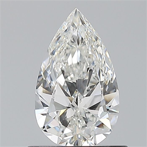 Picture of Natural Diamond 0.70 Carats, Pear with  Cut, F Color, VS2 Clarity and Certified by GIA