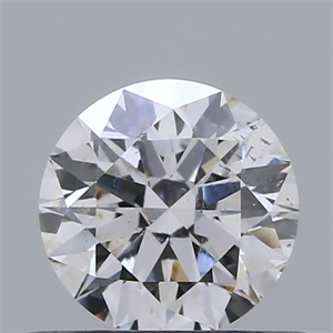 Foto Diamante Natural 0.50 quilates, Redondo , Color E, claridad SI1 y certificado IGI de