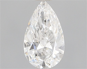 Picture of Natural Diamond 0.31 Carats, Pear with  Cut, D Color, SI1 Clarity and Certified by GIA