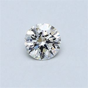 Picture of 0.32 Carats, Round Diamond with Excellent Cut, K Color, VVS2 Clarity and Certified by GIA