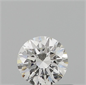 Diamante Natural 0.40 quilates, Redondo , Color G, claridad IF y certificado GIA