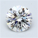 Diamante Natural 1.13 quilates, Redondo , Color F, claridad VVS1 y certificado GIA