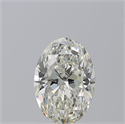 Natural Diamond 3.01 Carats, Oval with  Cut, H Color, VS1 Clarity and Certified by GIA