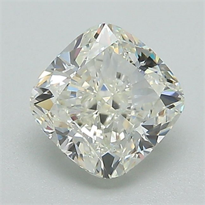 Picture of Natural Diamond 1.21 Carats, Cushion with  Cut, K Color, VVS2 Clarity and Certified by GIA