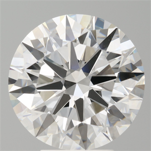 Picture of Lab Grown Diamond 5.03 Carats, Round with Ideal Cut, E Color, VVS2 Clarity and Certified by IGI