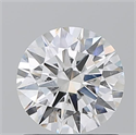 Natural Diamond 1.07 Carats, Round with Excellent Cut, F Color, SI2 Clarity and Certified by GIA