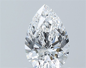 Picture of Natural Diamond 0.90 Carats, Pear with  Cut, D Color, VS1 Clarity and Certified by GIA