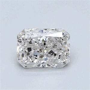 Picture of 0.93 Carats, Radiant Diamond with Very Good Cut, F Color, SI1 Clarity and Certified By IGL