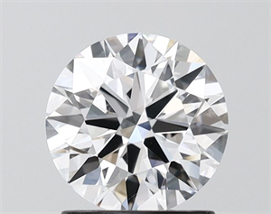 Picture of Lab Grown Diamond 1.28 Carats, Round with Ideal Cut, D Color, VS1 Clarity and Certified by IGI