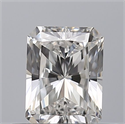 Natural Diamond 0.51 Carats, Radiant with  Cut, F Color, VVS1 Clarity and Certified by GIA