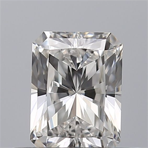 Picture of Natural Diamond 0.51 Carats, Radiant with  Cut, F Color, VVS1 Clarity and Certified by GIA