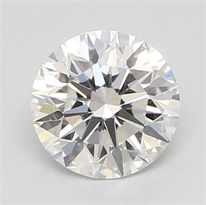 Picture of Natural Diamond 0.41 Carats, Round with Excellent Cut, F Color, VVS2 Clarity and Certified by GIA