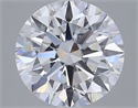 Del inventario de diamantes de laboratorio, 3.20 quilates, Redondo , Color D, claridad VVS2 y certificado IGI