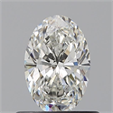 Diamante Natural 0.50 quilates, Ovalado , Color I, claridad VVS2 y certificado GIA