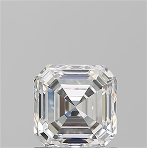 Foto Diamante Natural 1.03 quilates, Asscher , Color G, claridad VVS1 y certificado GIA de