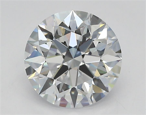 Picture of Lab Grown Diamond 2.10 Carats, Round with Ideal Cut, D Color, IF Clarity and Certified by IGI
