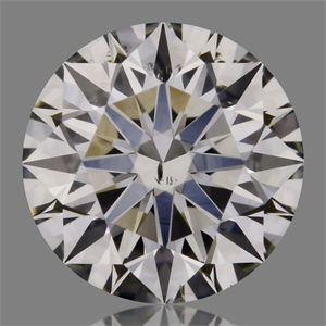 Foto Diamante Natural 0.71 quilates, Redondo , Color F, claridad SI1 y certificado GIA de