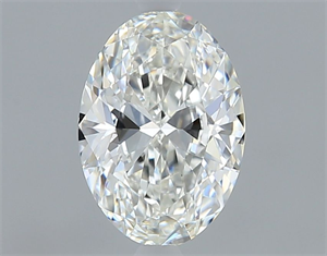 Picture of Natural Diamond 0.60 Carats, Oval with  Cut, H Color, VVS1 Clarity and Certified by GIA