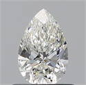 Diamante Natural 0.51 quilates, De pera , Color I, claridad SI1 y certificado GIA