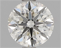 Natural Diamond 1.00 Carats, Round with Excellent Cut, H Color, VVS2 Clarity and Certified by IGI