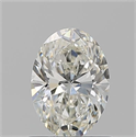 Diamante Natural 0.90 quilates, Ovalado , Color I, claridad VVS2 y certificado GIA