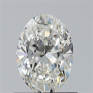 Picture of Natural Diamond 0.70 Carats, Oval with  Cut, H Color, VVS1 Clarity and Certified by GIA